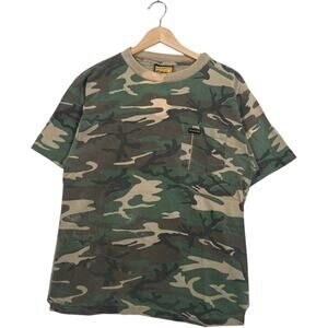 Vintage Sasquatch Camouflage Pocket Tee M